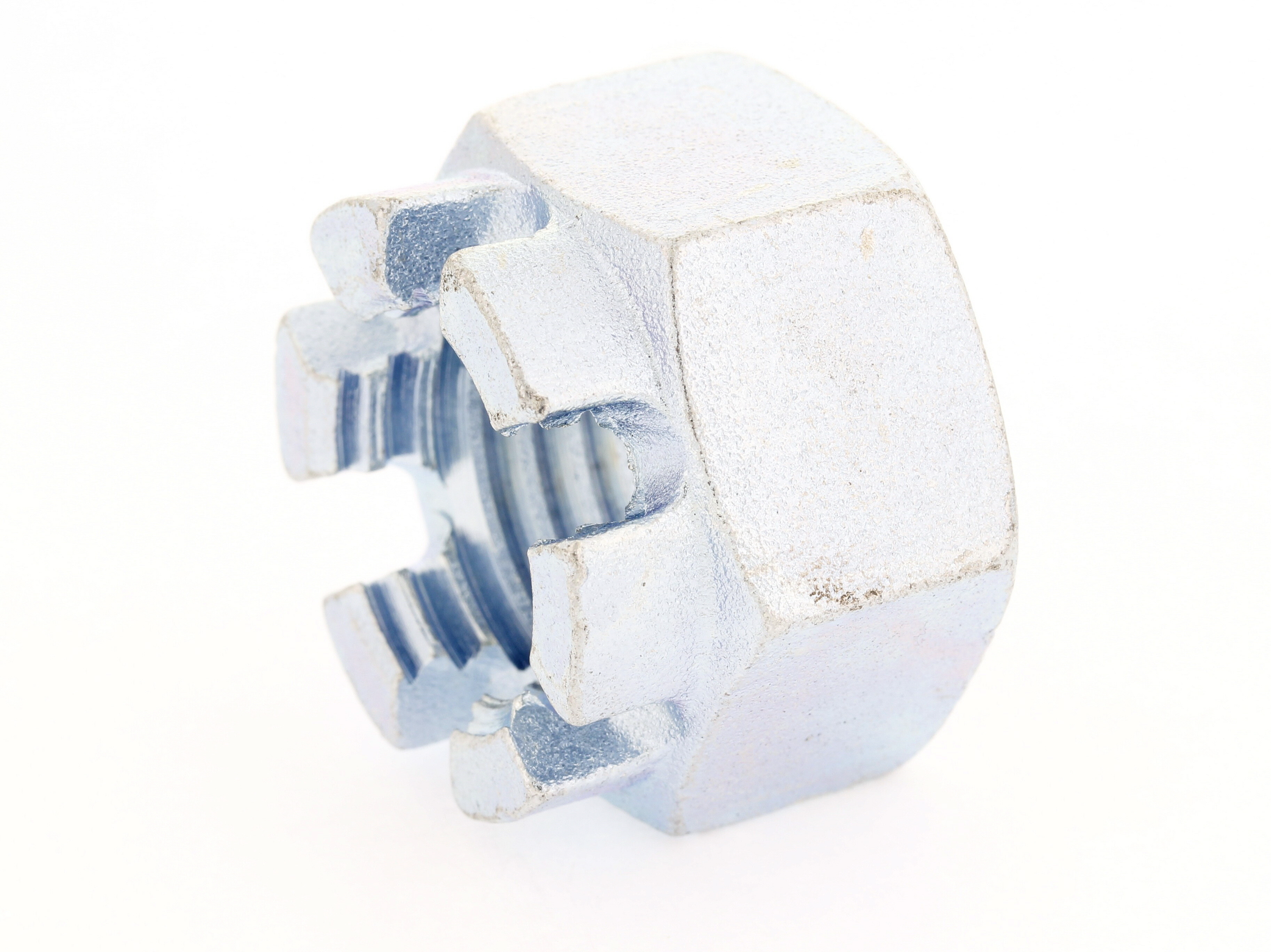 SEKSKANT KRONEMUTTER DIN 935-1 8 ELFORSINKET